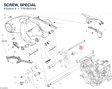 SCREW, SPECIAL 77918431AA diagram position