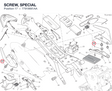 SCREW, SPECIAL 77918661AA diagram position