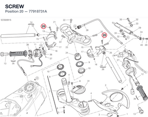 SCREW 77918731A diagram position