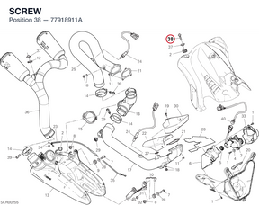 SCREW 77918911A diagram position