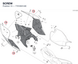 SCREW 77918931AB diagram position