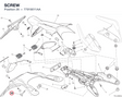 SCREW 77919011AA diagram position