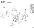 SCREW 77919121AA diagram position