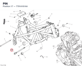 PIN 7791A161AA diagram position