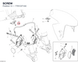 SCREW 7791C271AA diagram position