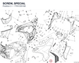 SCREW, SPECIAL 7791C301AB diagram position