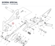 SCREW, SPECIAL 7791C421AA diagram position