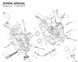 SCREW, SPECIAL 7791C451A diagram position