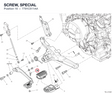 SCREW, SPECIAL 7791C511AA diagram position