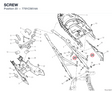 SCREW 7791C561AA diagram position
