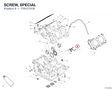 SCREW, SPECIAL 7791C751B diagram position