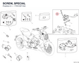 SCREW, SPECIAL 7791C971AA diagram position