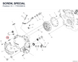 SCREW, SPECIAL 7791D581A diagram position