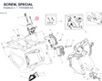 SCREW, SPECIAL 7791D681AA diagram position