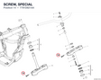 SCREW, SPECIAL 7791D821AA diagram position