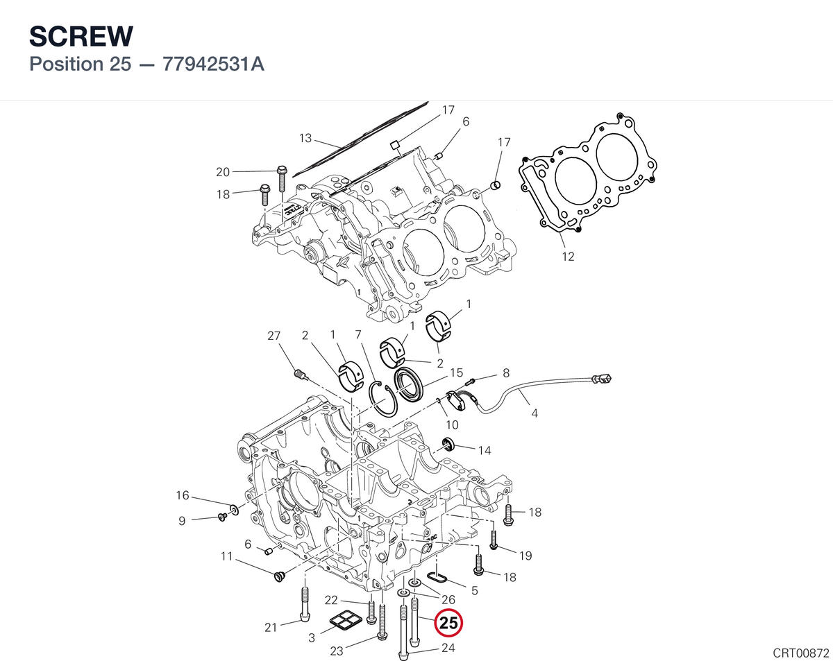 SCREW 77942531A diagram position