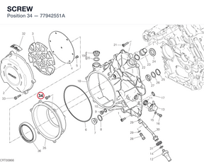 SCREW 77942551A diagram position