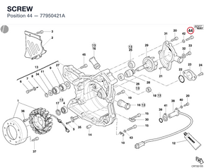 SCREW 77950421A diagram position