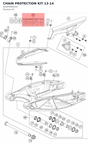Diagram preview: CHAIN PROTECTION KIT  13-14 (60304060010)