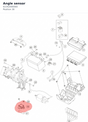 Diagram preview: Angle sensor (61542090000)