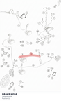 Diagram preview: BRAKE HOSE (76042003100)