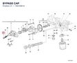 BYPASS CAP 78010061A diagram position