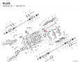PLUG 78010511G diagram position