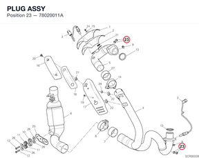 PLUG ASSY 78020011A diagram position