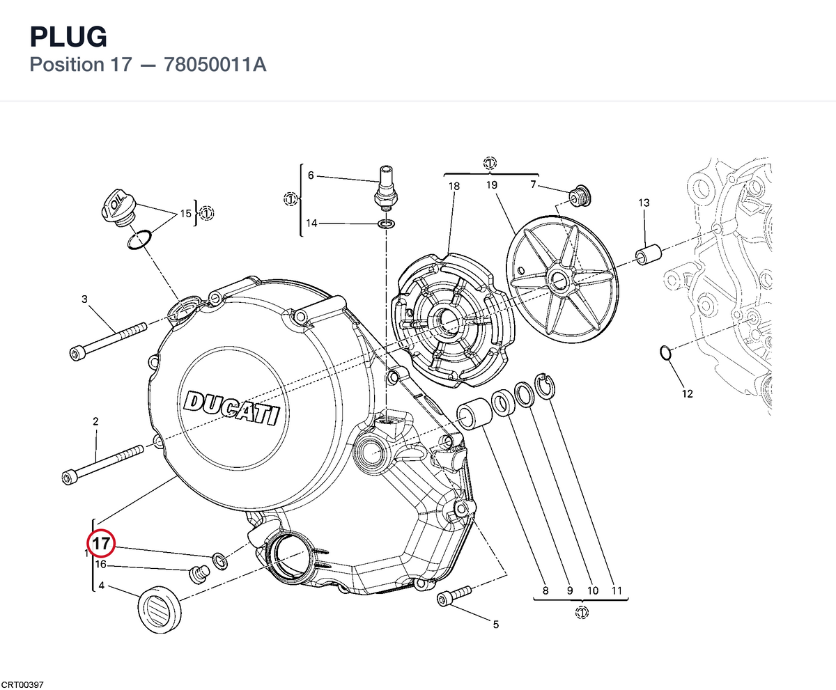 PLUG 78050011A diagram position