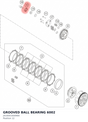 Diagram preview: GROOVED BALL BEARING 6002 (J410001500900)