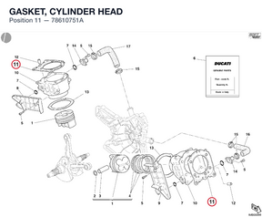 GASKET, CYLINDER HEAD