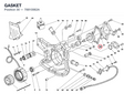 GASKET 78810062A diagram position