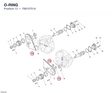 O-RING 78810751A diagram position