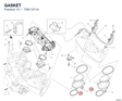 GASKET 78811011A diagram position