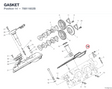 GASKET 78811602B diagram position
