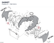 GASKET 78811841A diagram position