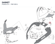 GASKET 78811861A diagram position