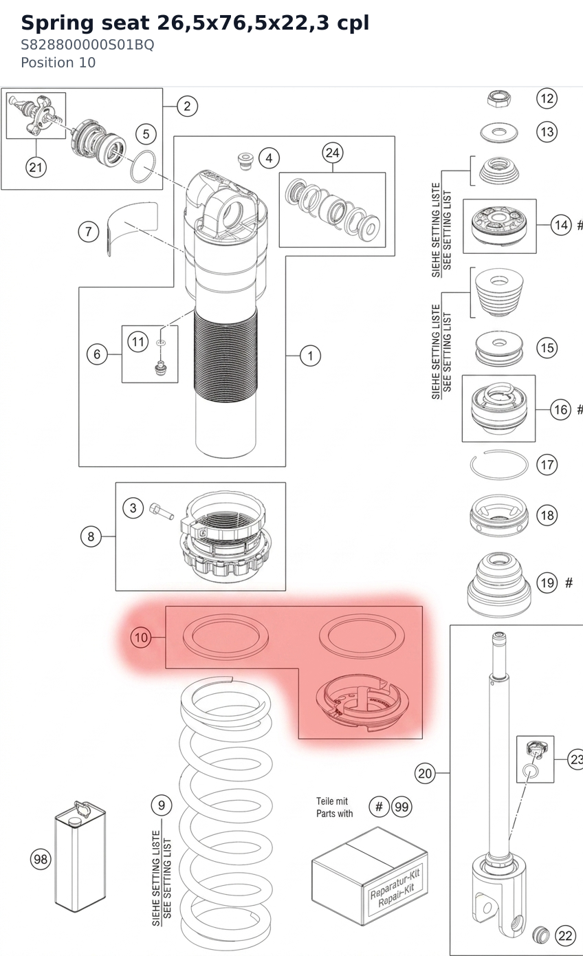 Diagram preview: Spring seat 26,5x76,5x22,3 cpl (S828800000S01BQ)