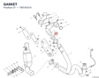 GASKET 79010421A diagram position