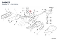 GASKET 79110201A diagram position