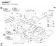 GASKET 79110451A diagram position