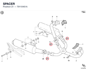 SPACER 79110461A diagram position