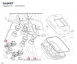 GASKET 79110721A diagram position