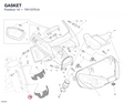 GASKET 79110751A diagram position