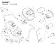 GASKET 79110912B diagram position