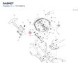 GASKET 79110921A diagram position