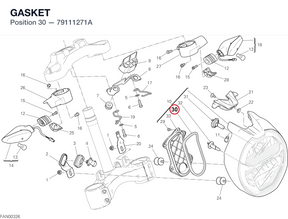 GASKET 79111271A diagram position