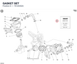 GASKET SET 79120352A diagram position