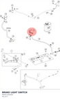 Diagram preview: BRAKE LIGHT SWITCH (A60611050000)
