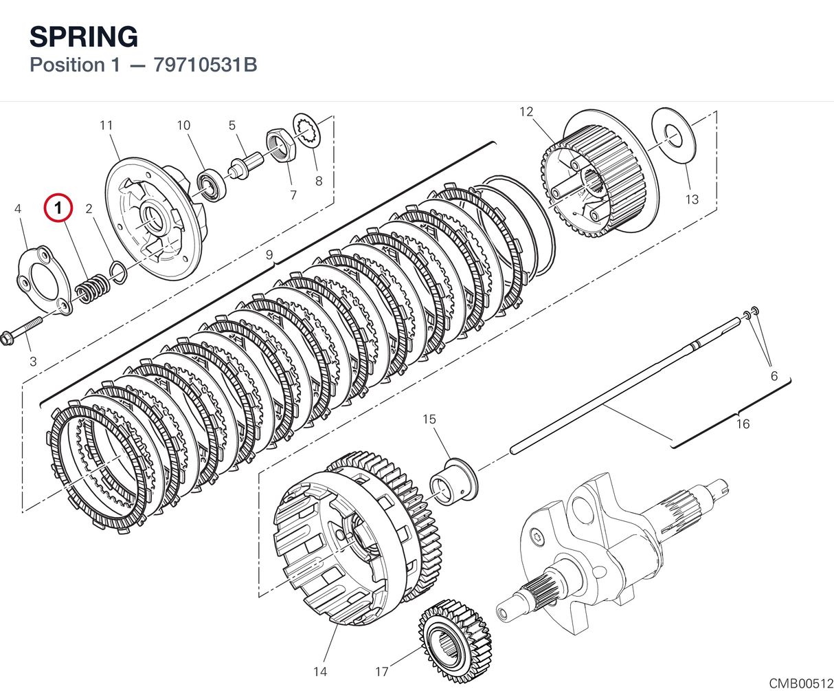 SPRING 79710531B diagram position